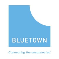 BLUETOWN logo, BLUETOWN contact details