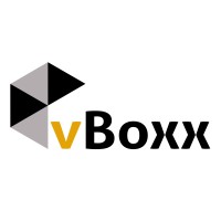 vBoxx logo, vBoxx contact details