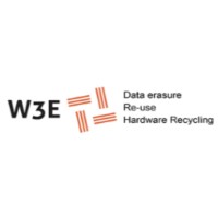 W3E - Data erasure Re-use & Hardware recycling. logo, W3E - Data erasure Re-use & Hardware recycling. contact details