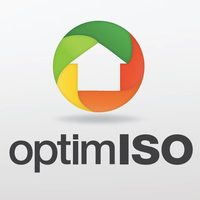 OptimISO logo, OptimISO contact details