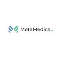 MetaMedicsVR logo, MetaMedicsVR contact details