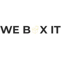 WE BOX IT logo, WE BOX IT contact details