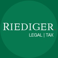 Riediger legal | tax logo, Riediger legal | tax contact details