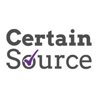 CertainSource logo, CertainSource contact details