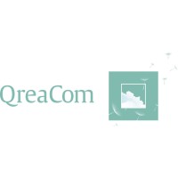 QreaCom logo, QreaCom contact details