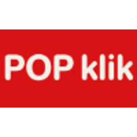 POPklik logo, POPklik contact details