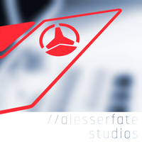 A Lesser Fate Studios logo, A Lesser Fate Studios contact details