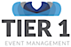 Tier 1 Event Management logo, Tier 1 Event Management contact details