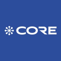 CORE logo, CORE contact details