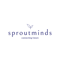 SproutMinds logo, SproutMinds contact details