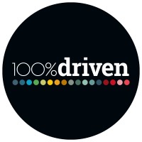 100%driven logo, 100%driven contact details