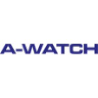 A-WATCH logo, A-WATCH contact details