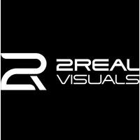 2Real Visuals logo, 2Real Visuals contact details