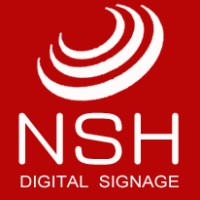 NSH Digital Signage logo, NSH Digital Signage contact details