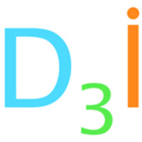 D3i logo, D3i contact details