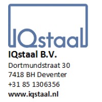 IQstaal B.V. logo, IQstaal B.V. contact details