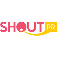 Shout PR logo, Shout PR contact details