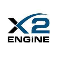 X2Engine logo, X2Engine contact details