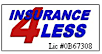 Insurance 4 Less logo, Insurance 4 Less contact details