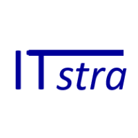 ITstra logo, ITstra contact details