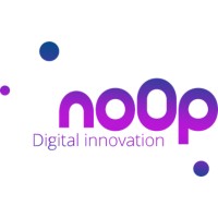 noOp logo, noOp contact details