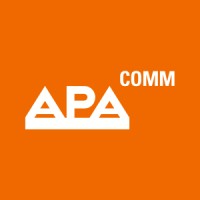 APA-Comm logo, APA-Comm contact details