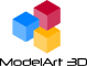 Modelart3D logo, Modelart3D contact details