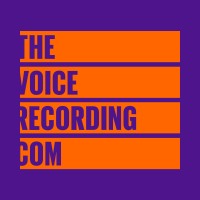 TheVoiceRecording.com logo, TheVoiceRecording.com contact details