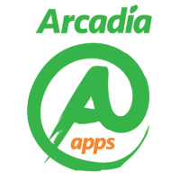 Arcadiapps logo, Arcadiapps contact details