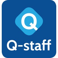 Q-staff logo, Q-staff contact details