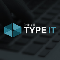 TypeIT logo, TypeIT contact details