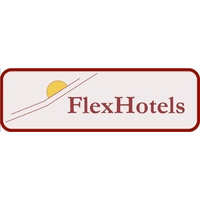 FlexHotels logo, FlexHotels contact details