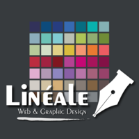 Linéale logo, Linéale contact details