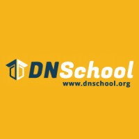 DN School logo, DN School contact details