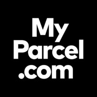 MyParcel.com logo, MyParcel.com contact details