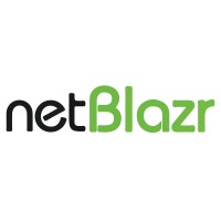 netBlazr logo, netBlazr contact details