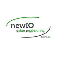 newIO logo, newIO contact details