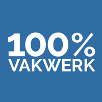 100% vakwerk logo, 100% vakwerk contact details