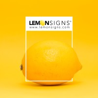 Lemon Signs logo, Lemon Signs contact details