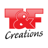 T&F Creations logo, T&F Creations contact details