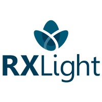 RXLight logo, RXLight contact details