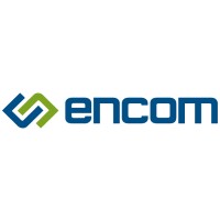 encom logo, encom contact details