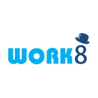 Work8 logo, Work8 contact details