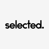 Selected. logo, Selected. contact details