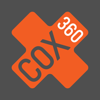 COX360 logo, COX360 contact details