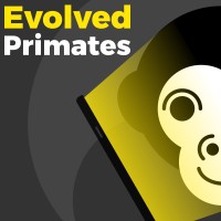 Evolved Primates logo, Evolved Primates contact details