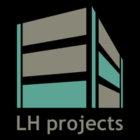 LH projects logo, LH projects contact details