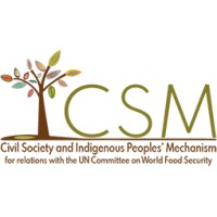 Civil Society and Indigenous People's Mechanism for relations with the UN CFS logo, Civil Society and Indigenous People's Mechanism for relations with the UN CFS contact details