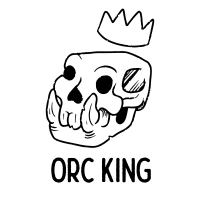 Orc King Miniatures logo, Orc King Miniatures contact details