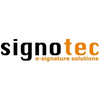 signotec GmbH logo, signotec GmbH contact details